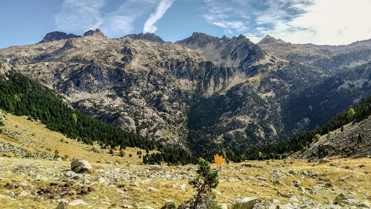 View of Pyrenees