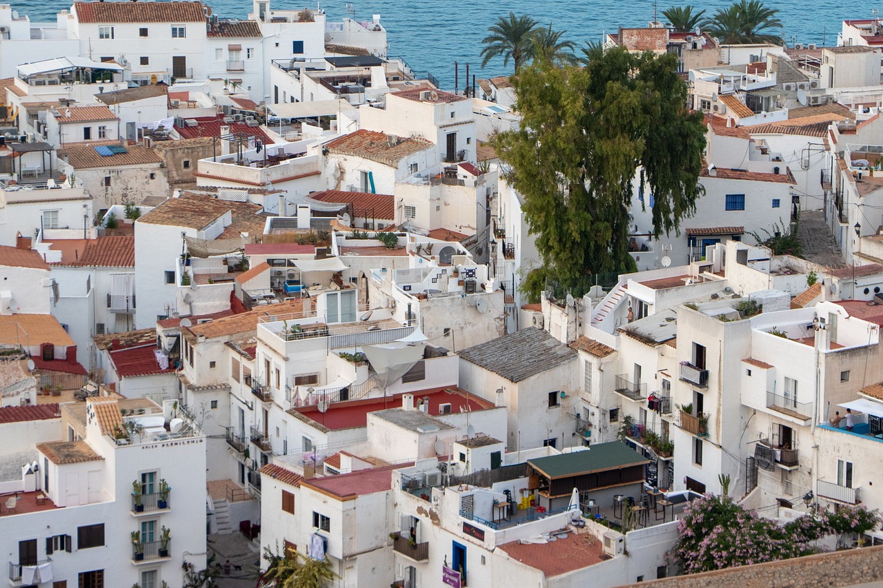 View of Ibiza Town
