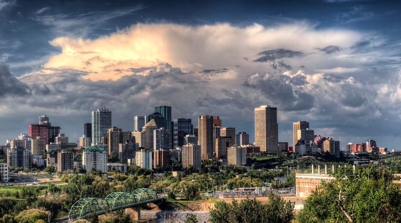 View of Edmonton