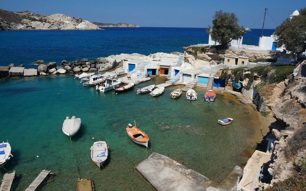 View of Milos