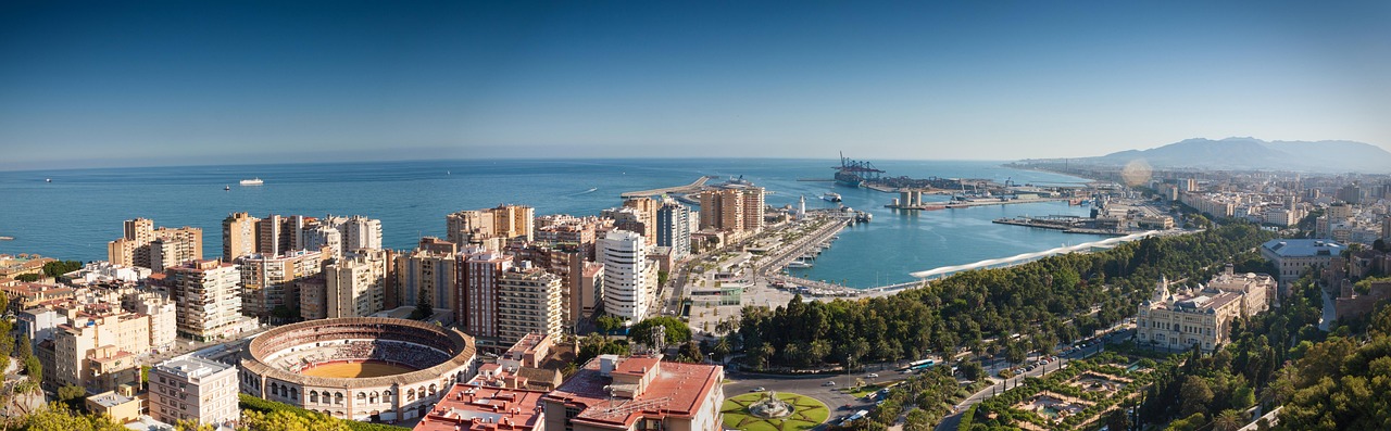 View of Malaga