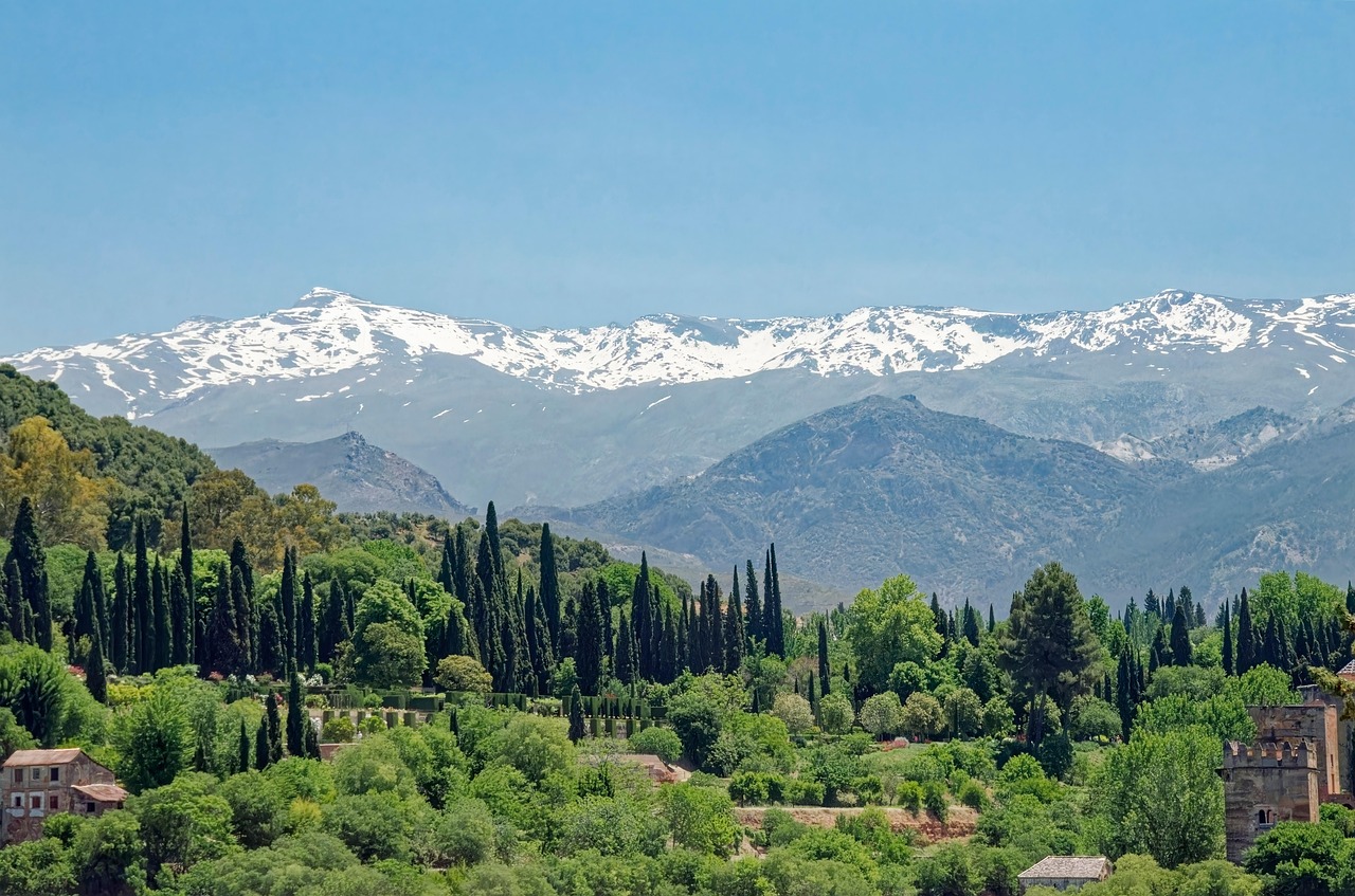 View of Sierra Nevada