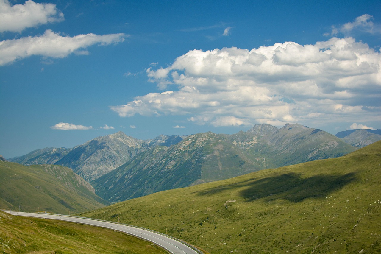 View of Pyrenees