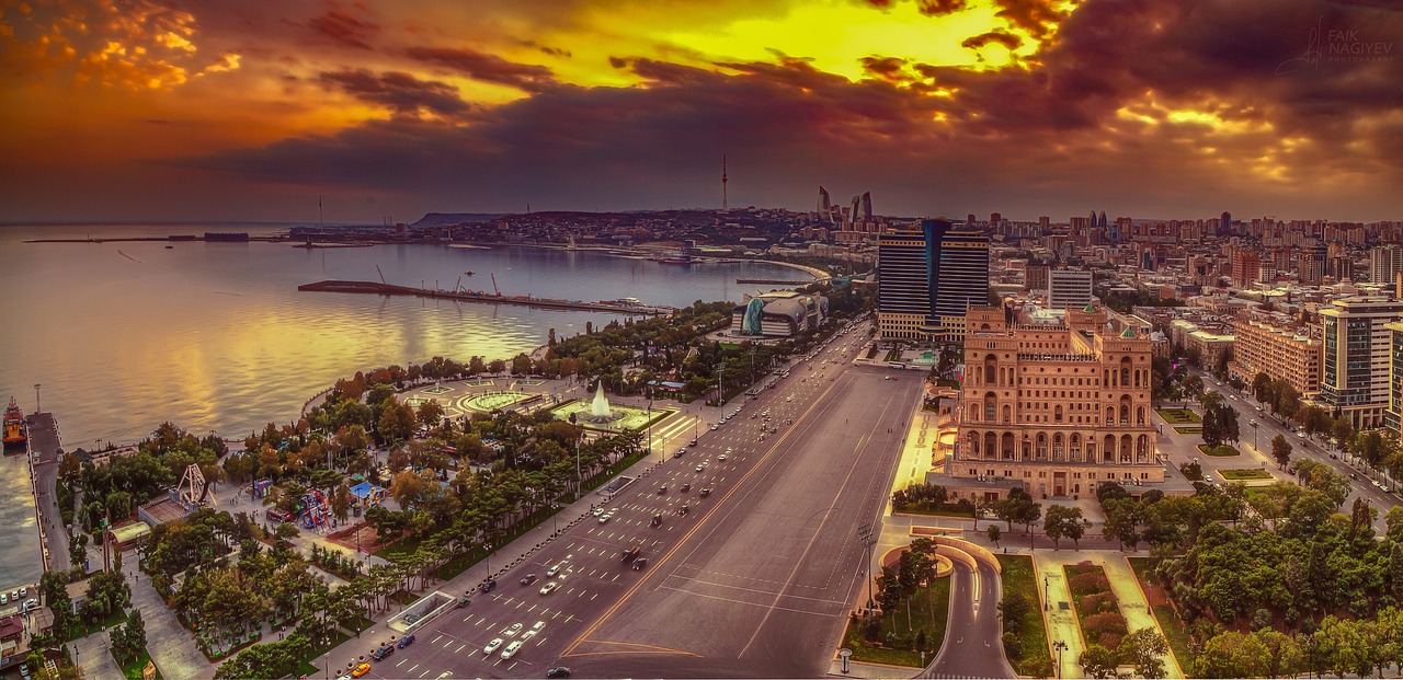 View of Baku