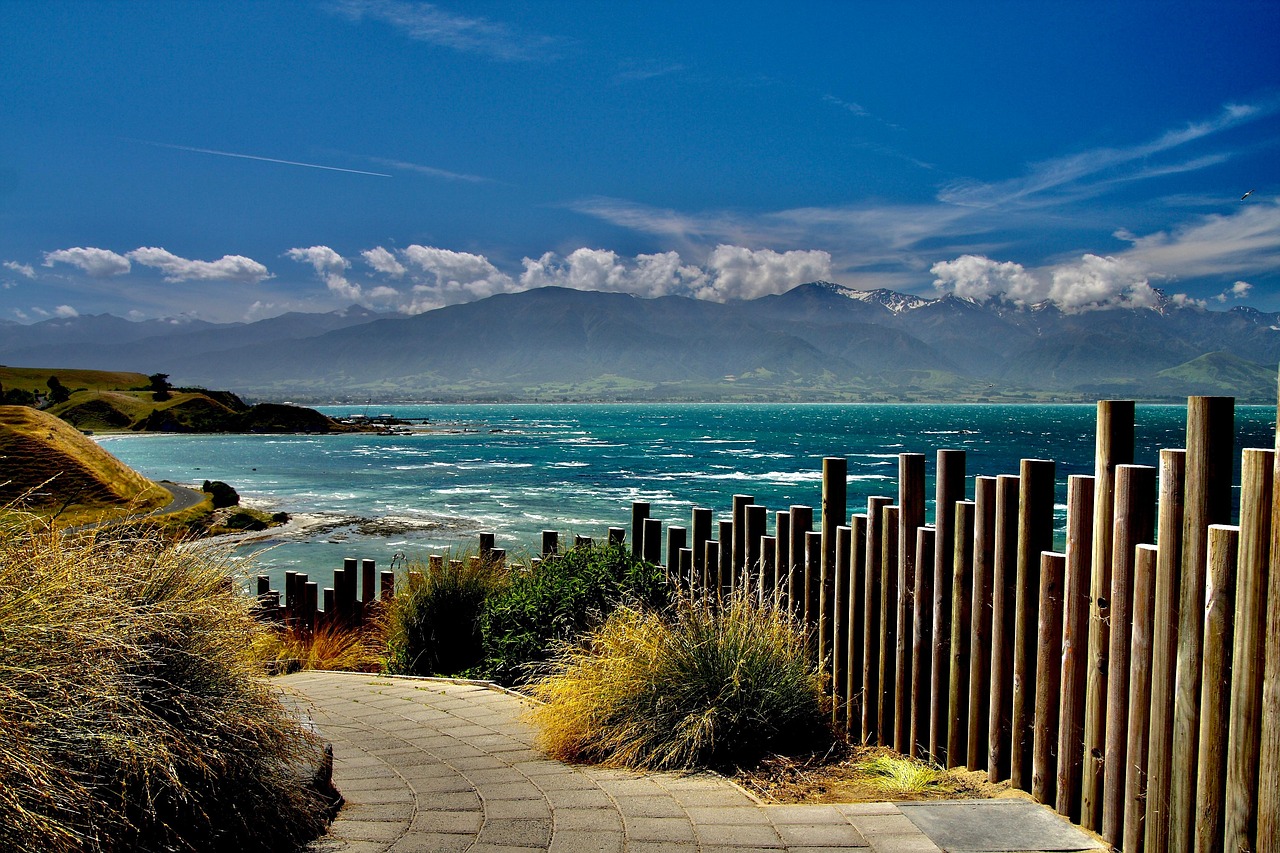 View of Kaikoura