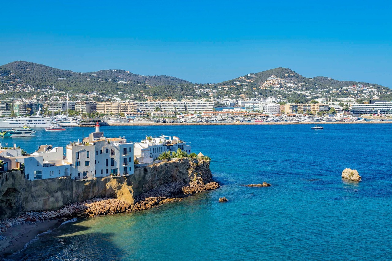 View of Ibiza Town