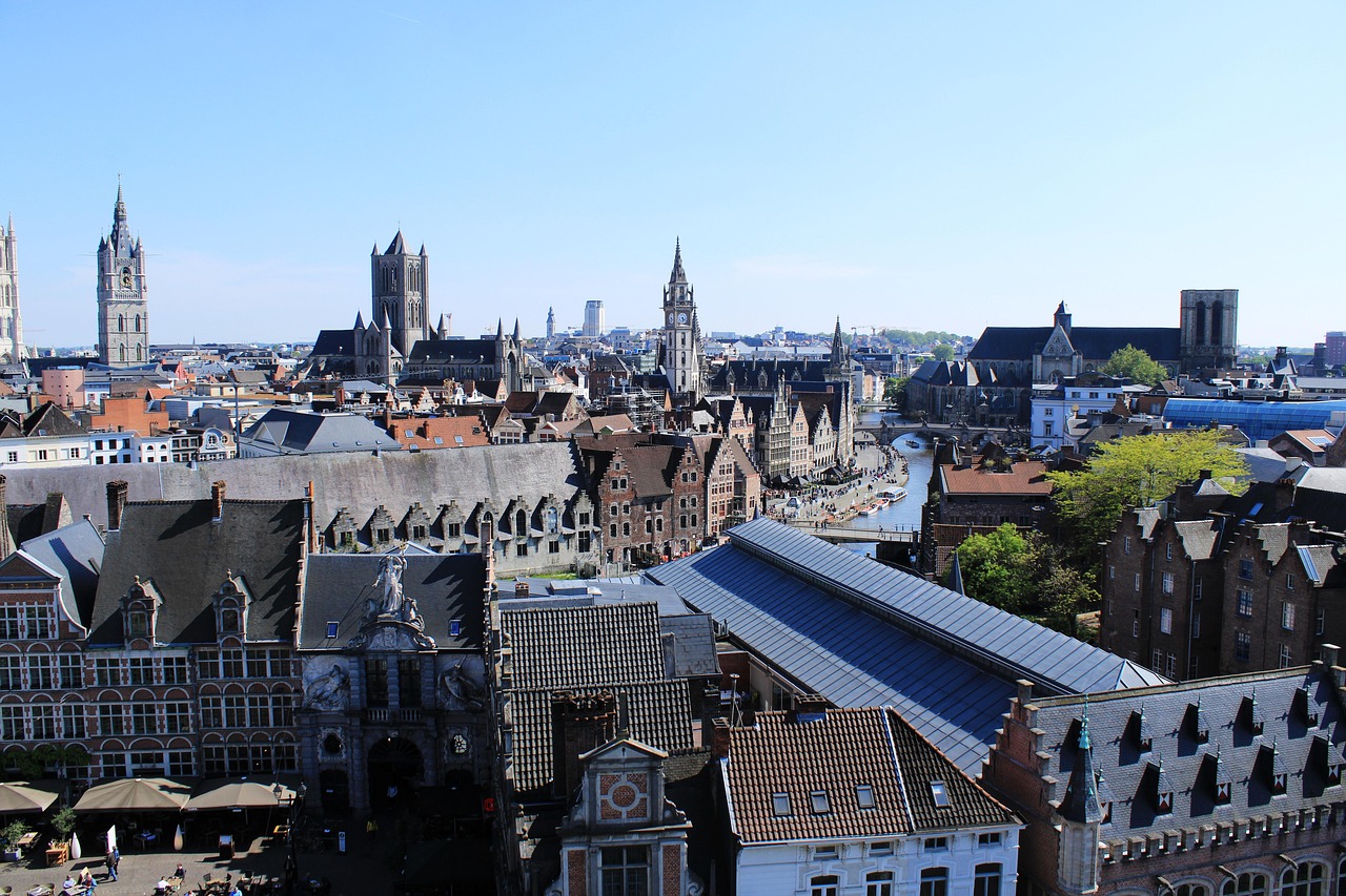 View of Ghent