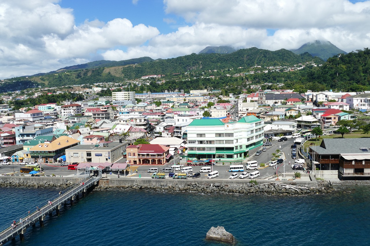 View of Dominica